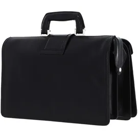 the Bridge Henkeltasche Dante Doctor Bag Nero / Palladio o Nickel