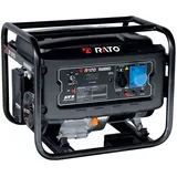 Rato R6000D AVR - Benzin-Stromerzeuger mit AVR-Regelung und Elektrostarter 6 kW - Dauerleistung 5.5 kW - 230V