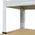 shelfplaza OFFICE 190x80x60 cm Werkbank Regal in lichtgrau mit 6 Böden und 145 kg Traglast pro Boden