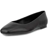 ECCO Damen Margot Plain Toe Ballerina Ballerinas, Schwarz, 37 EU