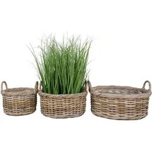 House Nordic Aufbewahrungskorb Kuta 30 x 40 x 50 cm braun