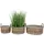 House Nordic Aufbewahrungskorb Kuta 30 x 40 x 50 cm braun
