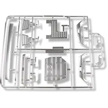 TAMIYA Anbauteile K-Teile Spiegel Trittbretter 56375 Silber