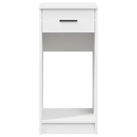 vidaXL Computerschrank mit Schublade Weiß 35x45x77 cm