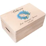 Creative Deco Holzkiste Kommunion Geschenke 30 x 20 x 14 cm