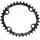 Rotor Bike Components Kettenblatt oval BCD110x4 34 Zähne Schwarz