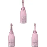 Brut Dargent - Ice Rosé Pinot Noir Halbtrocken Sekt, Magnum, Méthode Traditionnelle (1 X 1.5 L) (Packung mit 3)