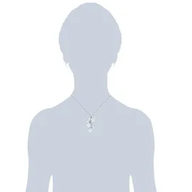 Lulu & Jane Kette mit Anhänger AV146 Silber