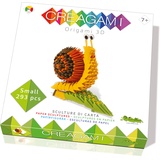 CreativaMente Creagami - Origami 3D, Schnecke, 293 Teile