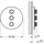 Grohe Grohtherm SmartControl 3-fach Unterputzventil rund für 3 Verbraucher moon white 29152LS0