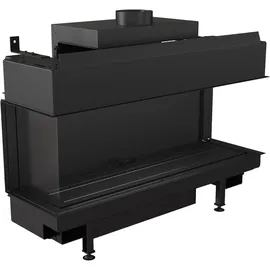 Kratki LEO 100 Gaskamin 9 kW schwarz