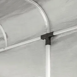 SoBuy Fahrradgarage für 2-4 Fahrräder wetterfest Silber