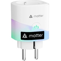 Meross Matter Compatible Smart Wi-Fi Plug with Energy Monitor