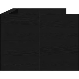 vidaXL Tagesbett 100 x 200 cm Schwarz
