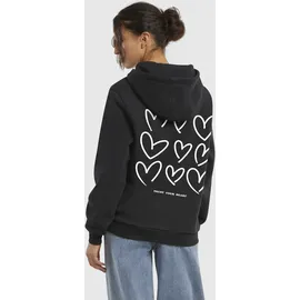 miss tee Hoodie Always Trust Your Heart schwarz M