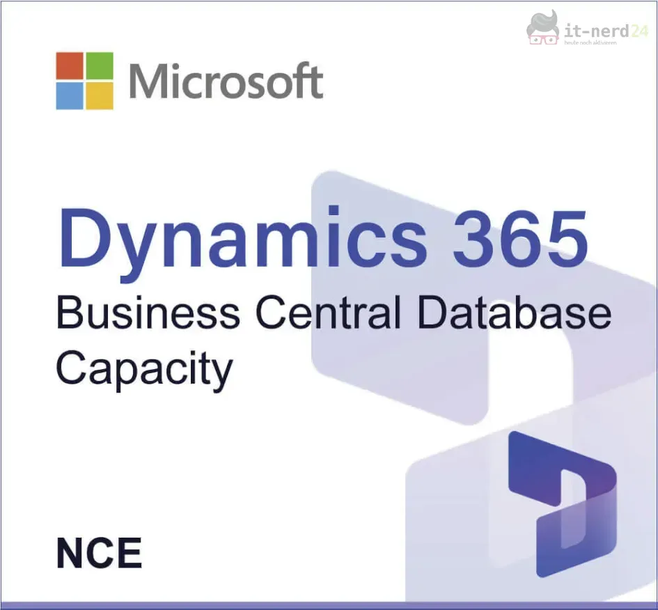 Dynamics 365 Business Central Database Capacity (NCE)