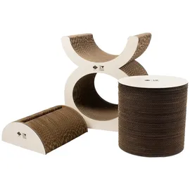D&D Kratzbrett Faye 40 x 30 x 46 cm braun/beige