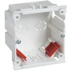 Schneider Electric 5586150 Geräteeinbaudose 1-fach inkl. 2 Zugentl. c/c60mm, F80-Frontöffnung VKE=10 MIB-A1 - 10 Stück