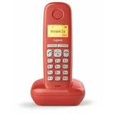 Gigaset A170 DECT-Telefon Anrufer-Identifikation Rot