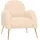 MCW Lounge-Sessel MCW-N69 Chenille 70 x 80 x 80 cm Weiß