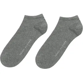 Tommy Hilfiger Flag Trainer 2er Pack middle grey melange 39-42