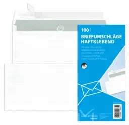 Briefhülle DL HK 100ST 80g weiß MAILMEDIA 30002416