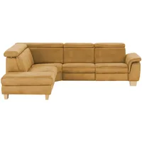 Mein Sofa bold Ecksofa  Beata , gelb , Maße (cm): B: 270 H: 80 T: 233.0