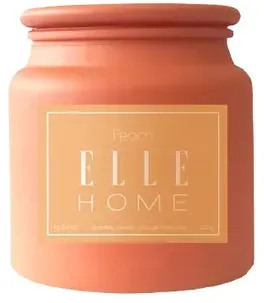 ELLE Home Peach Candle