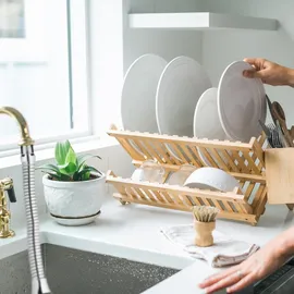 Relaxdays Wasserhahn Verlängerung, Flexibler Sparaufsatz, 2 Strahlarten, 4 Gewinde: M16 bis M24, 30 cm lang, Silber