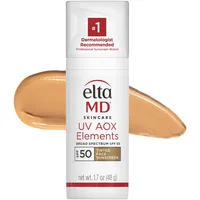 EltaMD UV Elements Tinted Face Moisturizer with Broad-Spectrum SPF 44, Mineral Face Sunscreen, Water-Resistant, Oil-Free, 2.0 oz