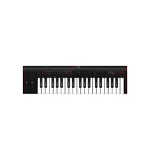 IK Multimedia iRig Keys 2 - Universell einsetzbares MIDI Keyboard für iOS, Android, MAC und PC, 37 anschlagdynamische Mini-Tasten, schwarz