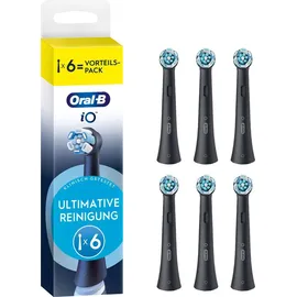 Oral-B iO Ultimative Reinigung Aufsteckbürste schwarz 6 St.