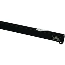 Schöner Wohnen Aluminium-Vorhangschienenset Emilia 1-läufig 160 cm Schwarz-Matt