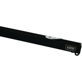 Schöner Wohnen Aluminium-Vorhangschienenset Emilia 1-läufig 160 cm Schwarz-Matt