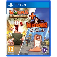 Team 17 Worms Battlegrounds + Worms WMD - Double