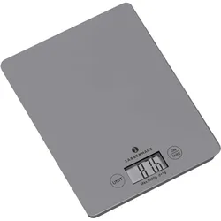 ZASSENHAUS Digitalwaage Küchenwaage BALANCE cool grey