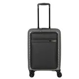 Travelite Trient 4w Trolley S Vortasche Anthrazit Koffer mit 4 Rollen Koffer