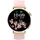 knauermann Neo 2 Rund 40 mm Gold Silikonarmband Rose