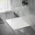 luxebath Duschwanne 90x70 cm Weiß mit Ablaufgarnitur, SMC H:3 cm
