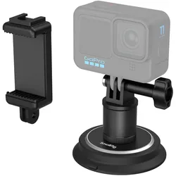 4347 Suction Cup Mounting Support for Action Cameras, Saugnapf