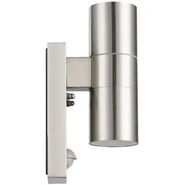 EGLO LED Außen-Wandleuchte Riga 5 21,5 x 6,5 cm Bewegungsmelder GU10