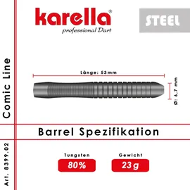 KARELLA Comic Line 80% Tungsten
