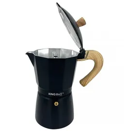 KING HOFF Kawiarka 600ml 12 Tassen Schwarz