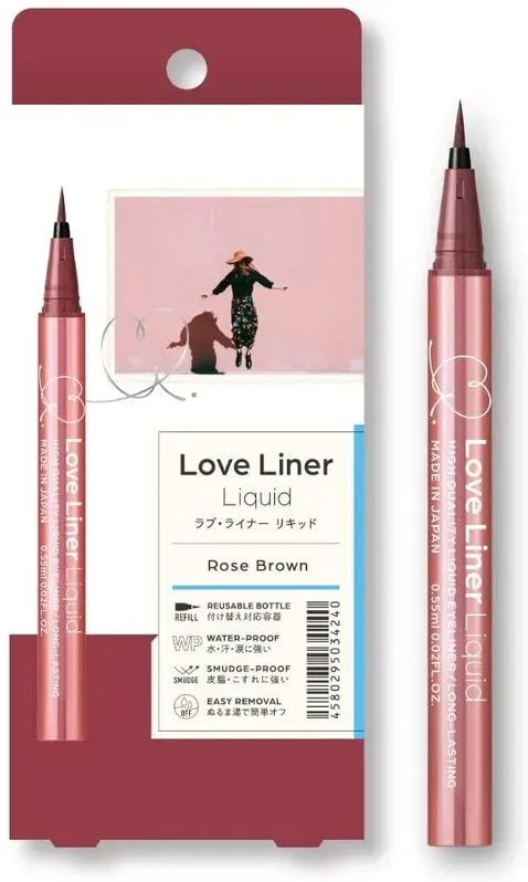 MSH Love Liner Flüssiger Eyeliner (Rosy Brown) 0,55 ml