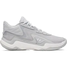 Under Armour Spawn 7 Mid Basketballschuhe 011 - mod gray/halo gray/white 45.5