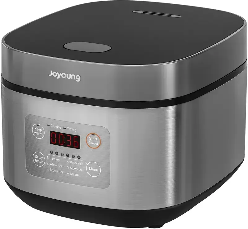 Joyoung Reiskocher 860 W 4 L Smart-Timer LED-Anzeige multifunktional