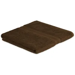 EXKLUSIV HEIMTEXTIL Handtuch 500g/m2 Badetuch 100 x 150 cm Schokobraun Hohe Qualität