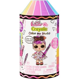 MGA Entertainment L.O.L. Surprise! Loves Crayola Color Me Studio Asst in PDQ