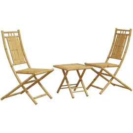 vidaXL Bistroset 3-tlg. Braun
