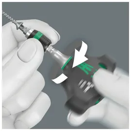 WERA 416 RA Quergriff-Bits-Handhalter mit Ratschenfunktion mit Schnellwechselfutter